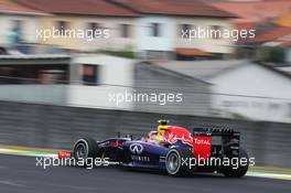 Daniel Ricciardo (AUS) Red Bull Racing RB10. 07.11.2014. Formula 1 World Championship, Rd 18, Brazilian Grand Prix, Sao Paulo, Brazil, Practice Day.