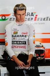 Nico Hulkenberg (GER) Sahara Force India F1. 07.11.2014. Formula 1 World Championship, Rd 18, Brazilian Grand Prix, Sao Paulo, Brazil, Practice Day.