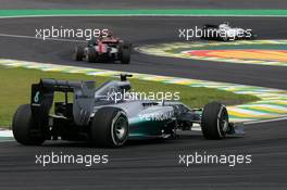 Lewis Hamilton (GBR), Mercedes AMG F1 Team  09.11.2014. Formula 1 World Championship, Rd 18, Brazilian Grand Prix, Sao Paulo, Brazil, Race Day.