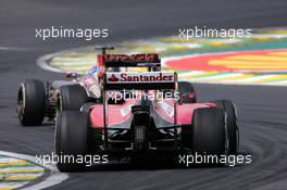 Kimi Raikkonen (FIN), Scuderia Ferrari  09.11.2014. Formula 1 World Championship, Rd 18, Brazilian Grand Prix, Sao Paulo, Brazil, Race Day.