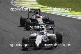 Valtteri Bottas (FIN) Williams FW36. 09.11.2014. Formula 1 World Championship, Rd 18, Brazilian Grand Prix, Sao Paulo, Brazil, Race Day.