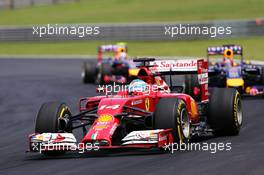 Fernando Alonso (ESP) Ferrari F14-T. 09.11.2014. Formula 1 World Championship, Rd 18, Brazilian Grand Prix, Sao Paulo, Brazil, Race Day.