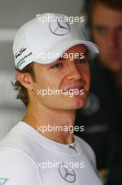 Nico Rosberg (GER) Mercedes AMG F1. 08.11.2014. Formula 1 World Championship, Rd 18, Brazilian Grand Prix, Sao Paulo, Brazil, Qualifying Day.