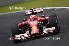 Kimi Raikkonen (FIN) Ferrari F14-T. 08.11.2014. Formula 1 World Championship, Rd 18, Brazilian Grand Prix, Sao Paulo, Brazil, Qualifying Day.