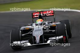 Esteban Gutierrez (MEX) Sauber C33. 08.11.2014. Formula 1 World Championship, Rd 18, Brazilian Grand Prix, Sao Paulo, Brazil, Qualifying Day.