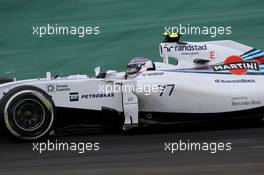 Valtteri Bottas (FIN), Williams F1 Team  08.11.2014. Formula 1 World Championship, Rd 18, Brazilian Grand Prix, Sao Paulo, Brazil, Qualifying Day.