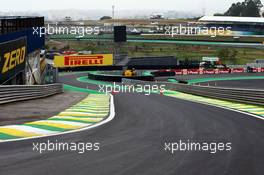 Revised pit lane exit. 06.11.2014. Formula 1 World Championship, Rd 18, Brazilian Grand Prix, Sao Paulo, Brazil, Preparation Day.