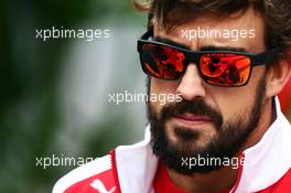 Fernando Alonso (ESP) Ferrari. 06.11.2014. Formula 1 World Championship, Rd 18, Brazilian Grand Prix, Sao Paulo, Brazil, Preparation Day.