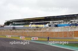 Turn 3 detail. 06.11.2014. Formula 1 World Championship, Rd 18, Brazilian Grand Prix, Sao Paulo, Brazil, Preparation Day.
