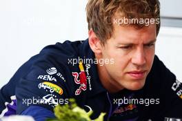 Sebastian Vettel (GER) Red Bull Racing. 06.11.2014. Formula 1 World Championship, Rd 18, Brazilian Grand Prix, Sao Paulo, Brazil, Preparation Day.