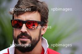Fernando Alonso (ESP) Ferrari. 06.11.2014. Formula 1 World Championship, Rd 18, Brazilian Grand Prix, Sao Paulo, Brazil, Preparation Day.