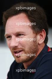 Christian Horner (GBR) Red Bull Racing Team Principal. 06.11.2014. Formula 1 World Championship, Rd 18, Brazilian Grand Prix, Sao Paulo, Brazil, Preparation Day.