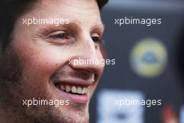 Romain Grosjean (FRA) Lotus F1 Team. 06.11.2014. Formula 1 World Championship, Rd 18, Brazilian Grand Prix, Sao Paulo, Brazil, Preparation Day.