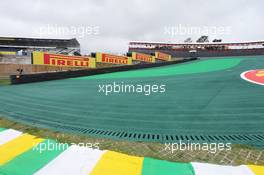 Turns 1 and 2 detail. 06.11.2014. Formula 1 World Championship, Rd 18, Brazilian Grand Prix, Sao Paulo, Brazil, Preparation Day.