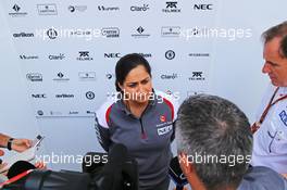 Monisha Kaltenborn (AUT) Sauber Team Principal. 06.11.2014. Formula 1 World Championship, Rd 18, Brazilian Grand Prix, Sao Paulo, Brazil, Preparation Day.