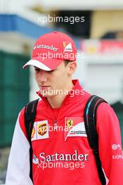 Raffaele Marciello (ITA) Ferrari Academy Driver. 06.11.2014. Formula 1 World Championship, Rd 18, Brazilian Grand Prix, Sao Paulo, Brazil, Preparation Day.
