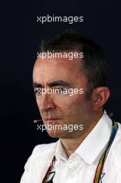 Paddy Lowe (GBR) Mercedes AMG F1 Executive Director (Technical) in the FIA Press Conference. 06.06.2014. Formula 1 World Championship, Rd 7, Canadian Grand Prix, Montreal, Canada, Practice Day.