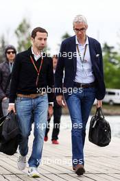 Nicolas Todt (FRA) Driver Manager with Alessandro Alunni Bravi (ITA) Driver Manager. 06.06.2014. Formula 1 World Championship, Rd 7, Canadian Grand Prix, Montreal, Canada, Practice Day.