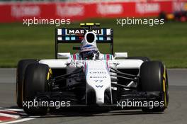 Valtteri Bottas (FIN) Williams FW36. 06.06.2014. Formula 1 World Championship, Rd 7, Canadian Grand Prix, Montreal, Canada, Practice Day.