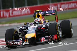 Daniel Ricciardo (AUS) Red Bull Racing RB10. 06.06.2014. Formula 1 World Championship, Rd 7, Canadian Grand Prix, Montreal, Canada, Practice Day.