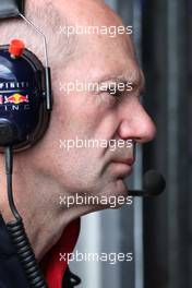 Adrian Newey (GBR) Red Bull Racing Chief Technical Officer  06.06.2014. Formula 1 World Championship, Rd 7, Canadian Grand Prix, Montreal, Canada, Practice Day.
