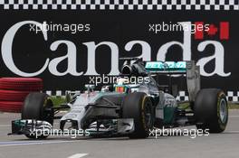 Lewis Hamilton (GBR) Mercedes AMG F1 W05. 06.06.2014. Formula 1 World Championship, Rd 7, Canadian Grand Prix, Montreal, Canada, Practice Day.