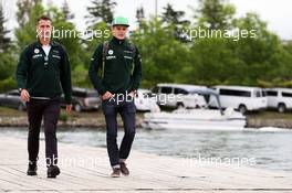 Marcus Ericsson (SWE) Caterham. 06.06.2014. Formula 1 World Championship, Rd 7, Canadian Grand Prix, Montreal, Canada, Practice Day.
