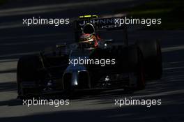 Kevin Magnussen (DEN) McLaren MP4-29. 06.06.2014. Formula 1 World Championship, Rd 7, Canadian Grand Prix, Montreal, Canada, Practice Day.