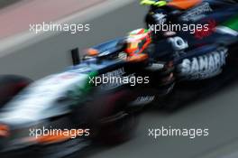 Sergio Perez (MEX) Sahara Force India F1 VJM07. 06.06.2014. Formula 1 World Championship, Rd 7, Canadian Grand Prix, Montreal, Canada, Practice Day.