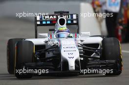 Felipe Massa (BRA) Williams FW36. 06.06.2014. Formula 1 World Championship, Rd 7, Canadian Grand Prix, Montreal, Canada, Practice Day.