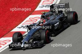 Kevin Magnussen (DEN) McLaren MP4-29. 06.06.2014. Formula 1 World Championship, Rd 7, Canadian Grand Prix, Montreal, Canada, Practice Day.