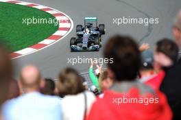 Lewis Hamilton (GBR) Mercedes AMG F1 W05. 06.06.2014. Formula 1 World Championship, Rd 7, Canadian Grand Prix, Montreal, Canada, Practice Day.