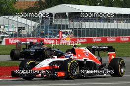Max Chilton (GBR) Marussia F1 Team MR03. 06.06.2014. Formula 1 World Championship, Rd 7, Canadian Grand Prix, Montreal, Canada, Practice Day.