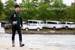 Kamui Kobayashi (JPN) Caterham. 06.06.2014. Formula 1 World Championship, Rd 7, Canadian Grand Prix, Montreal, Canada, Practice Day.