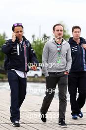 (L to R): Felipe Massa (BRA) Williams with his brother Dudu. 06.06.2014. Formula 1 World Championship, Rd 7, Canadian Grand Prix, Montreal, Canada, Practice Day.