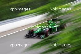 Kamui Kobayashi (JPN) Caterham CT05. 06.06.2014. Formula 1 World Championship, Rd 7, Canadian Grand Prix, Montreal, Canada, Practice Day.