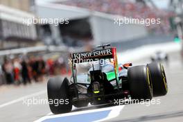 Nico Hulkenberg (GER), Sahara Force India  06.06.2014. Formula 1 World Championship, Rd 7, Canadian Grand Prix, Montreal, Canada, Practice Day.