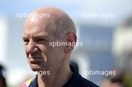 Adrian Newey (GBR) Red Bull Racing Chief Technical Officer. 06.06.2014. Formula 1 World Championship, Rd 7, Canadian Grand Prix, Montreal, Canada, Practice Day.