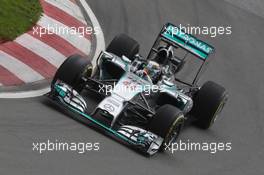 Lewis Hamilton (GBR) Mercedes AMG F1 W05. 06.06.2014. Formula 1 World Championship, Rd 7, Canadian Grand Prix, Montreal, Canada, Practice Day.