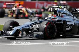 Kevin Magnussen (DEN), McLaren F1  08.06.2014. Formula 1 World Championship, Rd 7, Canadian Grand Prix, Montreal, Canada, Race Day.