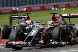 Romain Grosjean (FRA), Lotus F1 Team  08.06.2014. Formula 1 World Championship, Rd 7, Canadian Grand Prix, Montreal, Canada, Race Day.