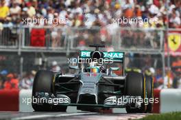 Lewis Hamilton (GBR) Mercedes AMG F1 W05. 08.06.2014. Formula 1 World Championship, Rd 7, Canadian Grand Prix, Montreal, Canada, Race Day.