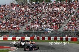 Jean-Eric Vergne (FRA), Scuderia Toro Rosso   08.06.2014. Formula 1 World Championship, Rd 7, Canadian Grand Prix, Montreal, Canada, Race Day.