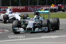 Lewis Hamilton (GBR), Mercedes AMG F1 Team  08.06.2014. Formula 1 World Championship, Rd 7, Canadian Grand Prix, Montreal, Canada, Race Day.