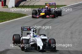 Felipe Massa (BRA) Williams FW36. 08.06.2014. Formula 1 World Championship, Rd 7, Canadian Grand Prix, Montreal, Canada, Race Day.