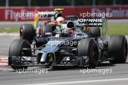 Jenson Button (GBR), McLaren F1 Team  08.06.2014. Formula 1 World Championship, Rd 7, Canadian Grand Prix, Montreal, Canada, Race Day.