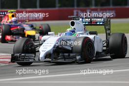 Felipe Massa (BRA), Williams F1 Team  08.06.2014. Formula 1 World Championship, Rd 7, Canadian Grand Prix, Montreal, Canada, Race Day.