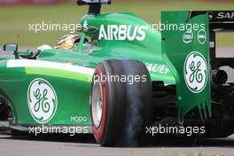 Kamui Kobayashi (JPN), Caterham F1 Team  08.06.2014. Formula 1 World Championship, Rd 7, Canadian Grand Prix, Montreal, Canada, Race Day.