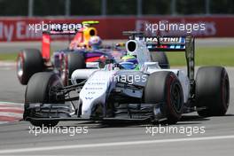Felipe Massa (BRA), Williams F1 Team  08.06.2014. Formula 1 World Championship, Rd 7, Canadian Grand Prix, Montreal, Canada, Race Day.