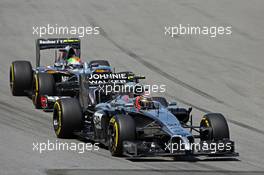 Kevin Magnussen (DEN) McLaren MP4-29. 08.06.2014. Formula 1 World Championship, Rd 7, Canadian Grand Prix, Montreal, Canada, Race Day.